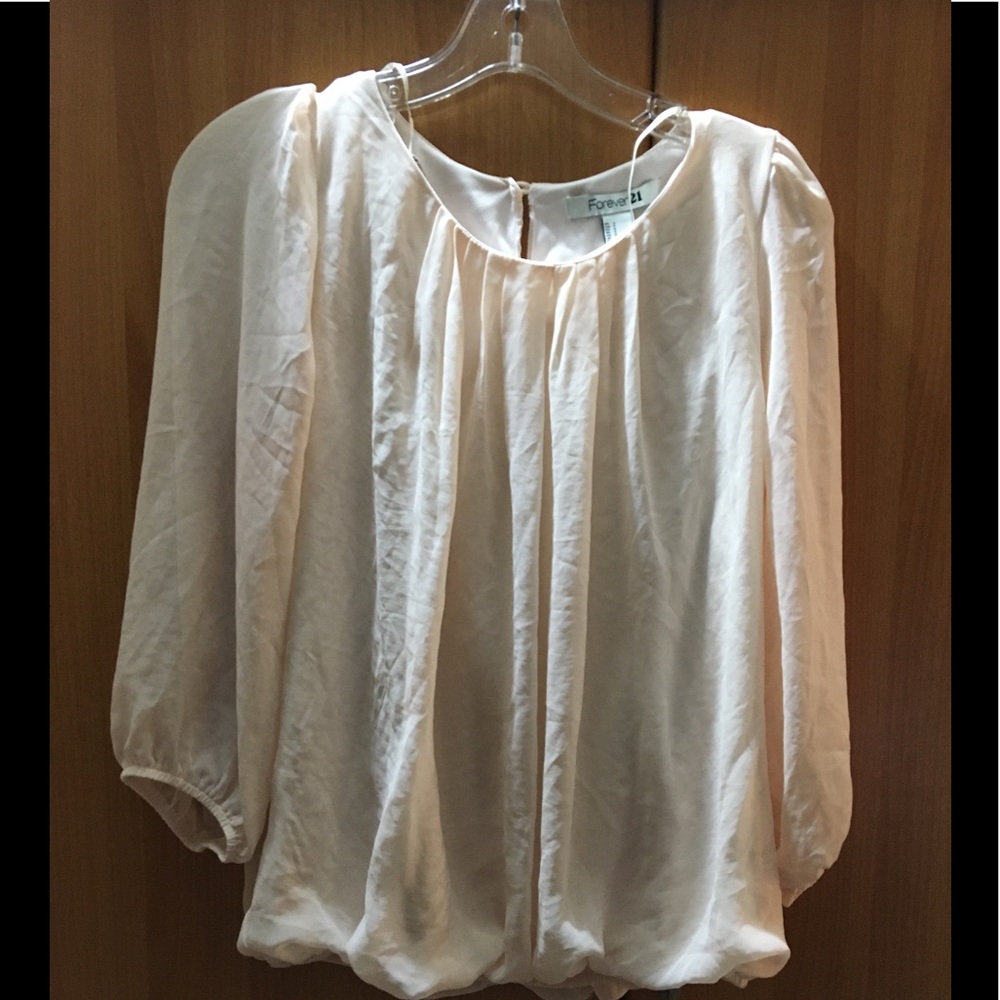 Pink chiffon shirt